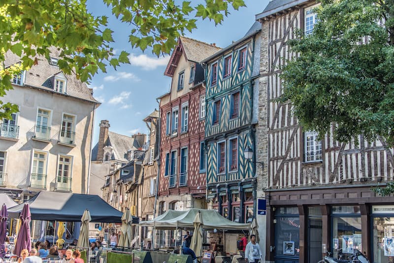 Visitez le centre-ville de Rennes